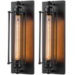 Sconces Wall Lighting, Industrial Black Antique Fixtures F.... Fixed Price $64.49.