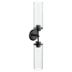 Moen Greenfield 29" Matte Black Two-globe Light Bathroom YB1762BL. Fixed Price $121.31.