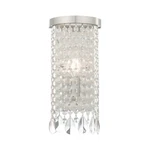 Livex Elizabeth Light Ada Wall Sconce, Brushed Nickel 51061-91. Fixed Price $105.96.