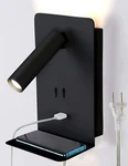Zerouno Plug Wall Light Bedroom Mounted Reading Led Bedside Sco.... Fixed Price $49.98.
