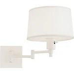Robert Abbey Real Simple 11" Wall Swinger, Stardust White Powder/steel - 1806. Fixed Price $256.80.