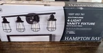 Hampton Bay 4 Light Vanity Fixture. Fixed Price $30.00.
