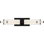 Quoizel PCTAL8624 Talbott Light 24"W Led Bath Bar - Black. Fixed Price $449.99.