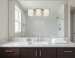 Trans Globe Lighting #22173 Bathroom Vanity Brushed Nickel Finish. Fixed Price $45.00.
