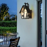 110V European Style Flower House Wall Lamp Mounted Sconce Light Courtyard Garden. Fixed Price $56.95.