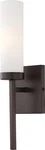 Minka Lavery Wall Sconce Lighting 4460-647 Glass Watt (15"H X 4"W). Fixed Price $143.08.