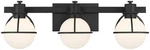 Savoy House 8-1060-3 Pierce Light 24"W Vanity Black. Fixed Price $266.00.