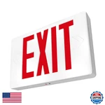 Fixture Industries Lfi Lights Thin Exit Sign Ul 924 Listed Red Led White. Fixed Price $31.62.