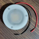 Dehco 3" Led Ceiling Light 12V Puck Frosted Glass Lens Rv Camper 522009W. Fixed Price $8.99.