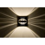 Besa Lighting Wall Sconce, Chrome/clear OPTOS1W-CLCL-CR. Fixed Price $346.50.
