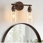 Refice Bathroom Vanity Lights Over Mirrors, 2-LIGHT Vintage Wall Sconces. Fixed Price $33.99.