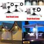 Solar Shed Wall Mounted Lamp With Remote Control Outdoor Lights Waterproof. Fixed Price $22.56.