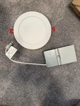 Lithonia Lighting Wafer 6 Integrated Led Kit - White, 4000K Temperature. Fixed Price $22.95.