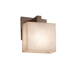 Justice Design Mod Ada 1 Lt Sconce, Rect, Dk Brz, Clouds, Led. Fixed Price $222.40.