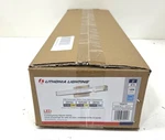 Lithonia Lighting 21.5 In. Brushed Nickel Led Vanity Bar Switchable Color. Fixed Price $44.99.