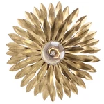 Crystorama Lighting Group 500 Broche 11"W Semi-flush Ceiling Gold. Fixed Price $182.40.