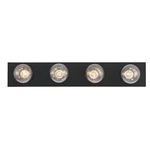 Matte Black Four Light Vanity Fixture For Bathroom Makeup Table. Fixed Price $45.59.