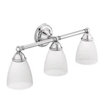 Moen YB2263CH Chrome Three Globe Bath Light. Fixed Price $240.36.