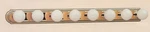 Nib Minka 4LT Vanity Bar 614-22 Polished Brass Race Track Edges 24" Pb Wexford. Fixed Price $18.00.