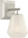 Minka Lavery 14371 Siena 5"W Vanity Light - Nickel. Fixed Price $103.20.