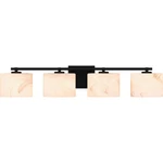 Quoizel MTH8632 Mather 4 Light 33"W Bathroom Vanity - Black. Fixed Price $215.99.
