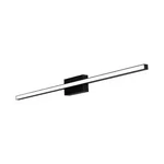 Afx BARV2403L30D1BK BARLOW24"LEDVANITY, Black, Metal, 24INL. Fixed Price $157.00.