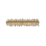 Allegri Glacier 32" Led Ada Bath, Brushed Champagne Gold 030233-038. Fixed Price $1908.00.