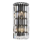 Elegant Lighting Maxime 8" Metal And Crystal Wall Sconce Black. Fixed Price $238.00.