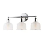 Maxim Lighting 11323CLPC Hollow 3-LIGHT 23" Wide Polished Chrome Vanity. Fixed Price $174.00.