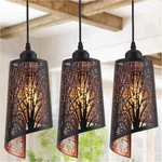 Industrial Black Pendant Light Fixture Vintage Mini Gold 3-PACK. Fixed Price $90.99.