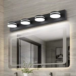 Jusheng 30" 4-LIGHT Led Vanity Bar Dimmable 5500K 270 Swivel Acrylic. Fixed Price $55.19.
