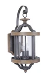 Craftmade Z7924 Black Ashwood 26" 2-LIGHT Outdoor Wall Sconce. Fixed Price $525.50.