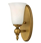 Nos Hinkley Lighting Yorktown Single Bathroom Vanity Wall Sconce 5740BR. Fixed Price $49.00.