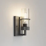 Tipace Black Wall Light Fixtures,industrial Sconces Clear Glass Mou.... Fixed Price $59.47.