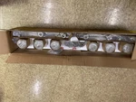 Progress P300372-009 Adley 6-LIGHT Vanity Light, Clear Glass, Brushed Nickel. Fixed Price $100.99.