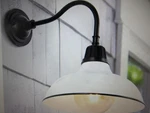 Jonathan Y Aurora 12.25 In. White 1-LIGHT Farmhouse Indoor/outdoor Sconce. Fixed Price $47.45.