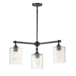 Maxim Lighting 25273SSBZ Stonehenge 3-LIGHT 22" Wide Bronze Chandelier. Fixed Price $304.00.