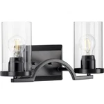 Progress Lighting P300257 Lassiter 16"W Bathroom Vanity - Black. Fixed Price $114.99.