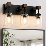 Vbitmn Farmhouse Bathroom Light Fixtures 3 Vanity Black. Fixed Price $74.70.