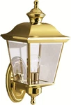 Bay Shore 1-LIGHT Outdoor Wall Sconce, Polished Brass, 14.5-INCH. Fixed Price $406.99.