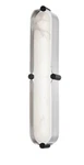 Hudson Valley Tribeca Small Led Bath Bracket, Nickel/black 2916-BN-BK. Fixed Price $300.00.