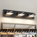 Joosenhouse 3-LIGHT Black Bathroom Vanity 5CCT Dimmable Led Fixture 23.6. Fixed Price $77.56.