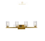 Elegant Lighting LD7028W32BR Cassie 4 32"W Vanity - Brass*new*. Fixed Price $99.99.