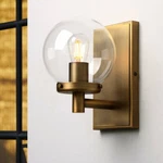 Pathson Industrial Vintage Wall Sconce Bathroom Vanity Light Globe Glass Shade. Fixed Price $48.99.