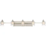 Kolt 5 Light Transitional Bath Vanity Approved For Damp Locations - 6 Inches. Fixed Price $549.99.