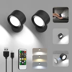 Led Wall Mounted Lights, Sconces 2 Pcs With 3000MAH Rechargeable Battery,. Fixed Price $34.24.