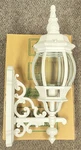 Savant Lighting 7711-16 White Exterior Wall Fixture Powdered. Fixed Price $38.95.