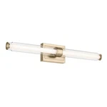 Kichler Laurene Light Linear Bath Large, Champagne Bronze/clear - 55239CPZLED. Fixed Price $484.99.