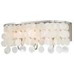 Vaxcel Lighting W0152 Capiz Shell Elsa 3-LIGHT Vanity. Fixed Price $229.99.