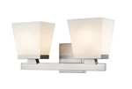 Z-lite 1937-2V Astor Light 16"W Bathroom Vanity Nickel. Fixed Price $160.00.